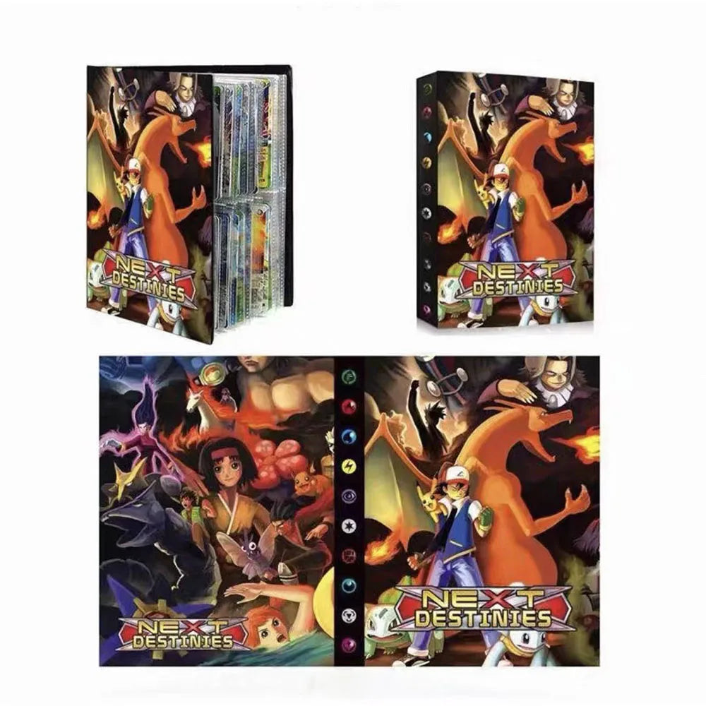 Pokemon Cards Album Book 240Pcs Card Album Creativity New Model Binder HolderCollect Card Book Collection