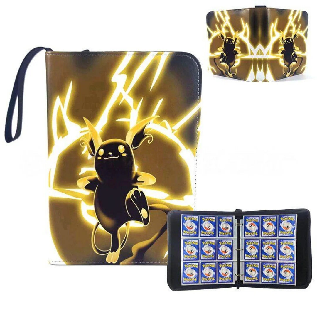 Pokemon Card Album Binder 400/900 Pockets Mewtwo Gengar Anniversary Edition Trading Card Holder Collection Storage Folder Gift