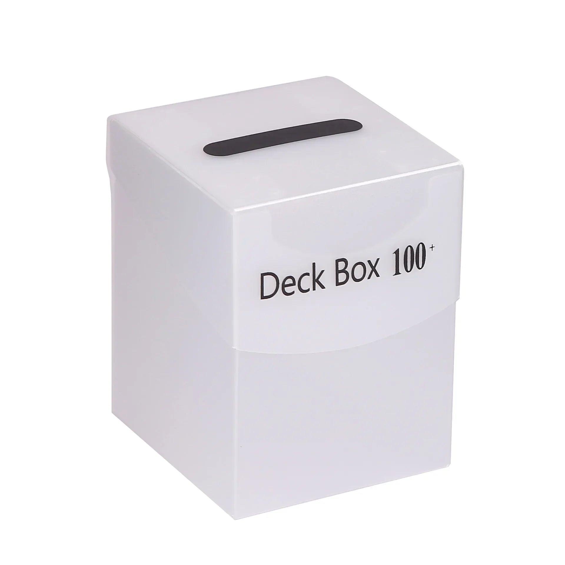 TCG Deck Box for 100+ Cards Commander Deck Holder for MTG Yugioh PKM Trading Card Storage Case with Divider for Magic Board Game