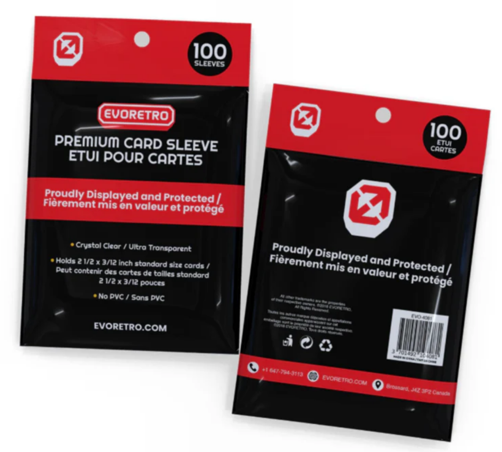 Card Sleeves for Pokemon or Sport Card Penny Sleeves -Backorder