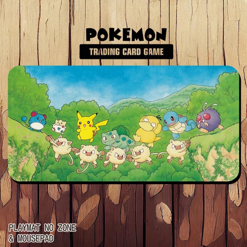 Dragonite Pokemon TCG Playmat Gaming Mouse Pad Waterproof Non-slip Desk Mat