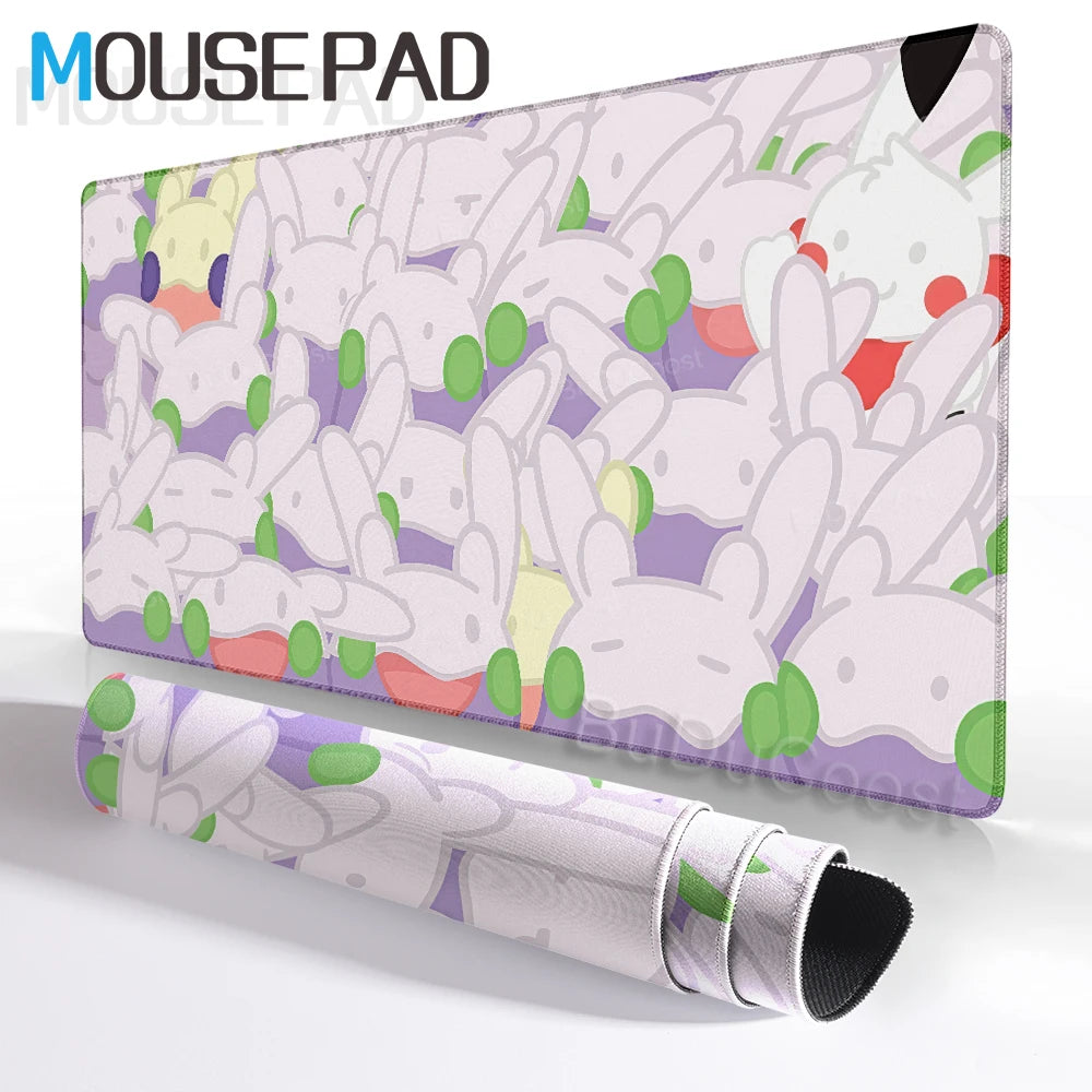 Mouse Pad Pokemon Goodra Playmat Gamer Laptop Keyboard Mousepad Rubber Desk Mat Gaming Extended Pad Pc Accessories Office Carpet
