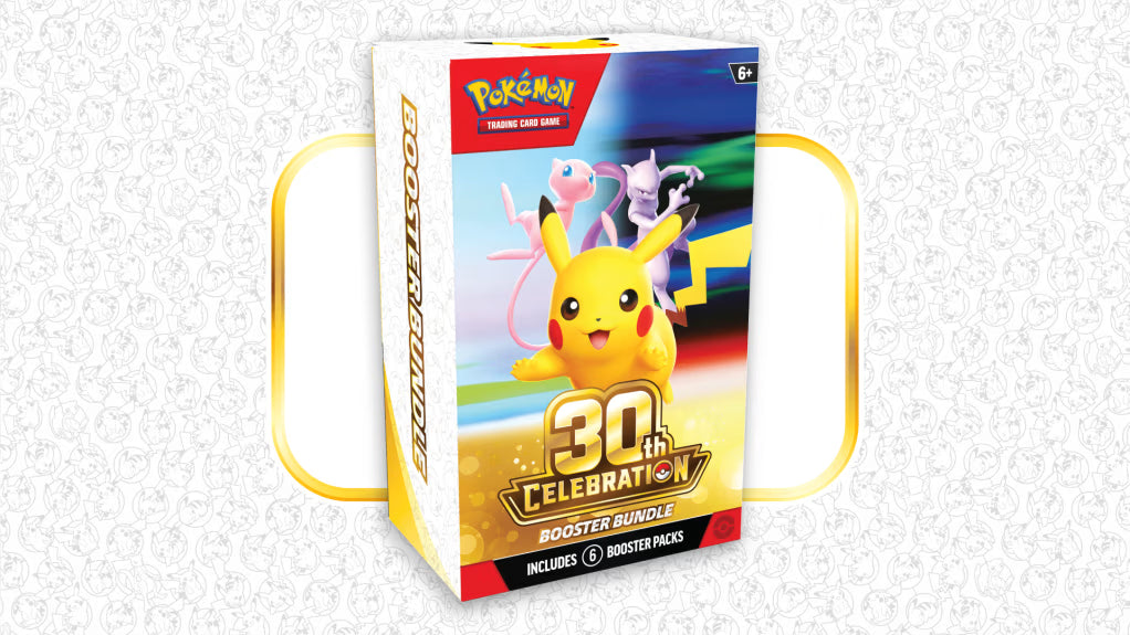 *Wave 2 PRE-ORDER* Pokémon TCG: 30th Celebration Booster Bundle
