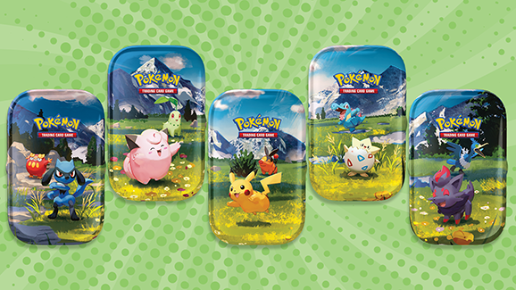 Pokemon TCG: Mega Evolution - Ascended Heroes Mini Tin Display - 10 Tins