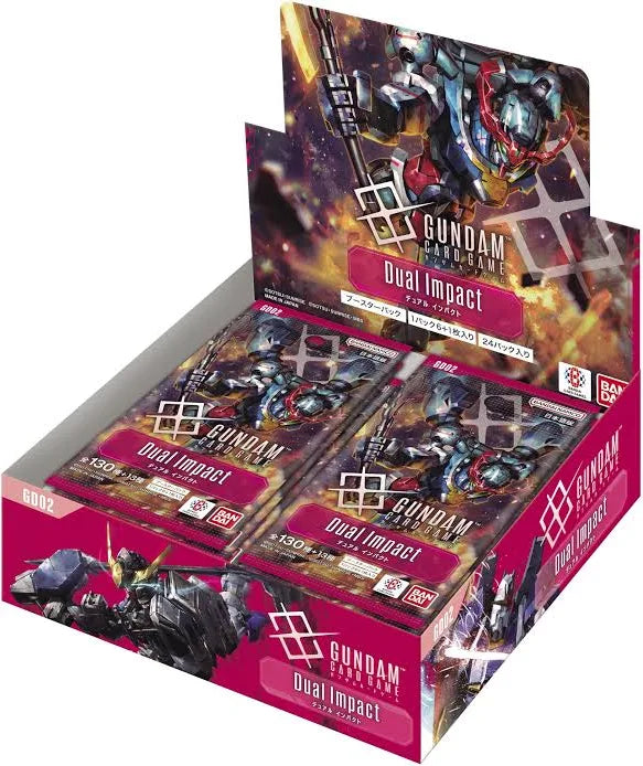 Bandai - Gundam Card Game - GD02 - Dual Impact Booster Box (Japanese