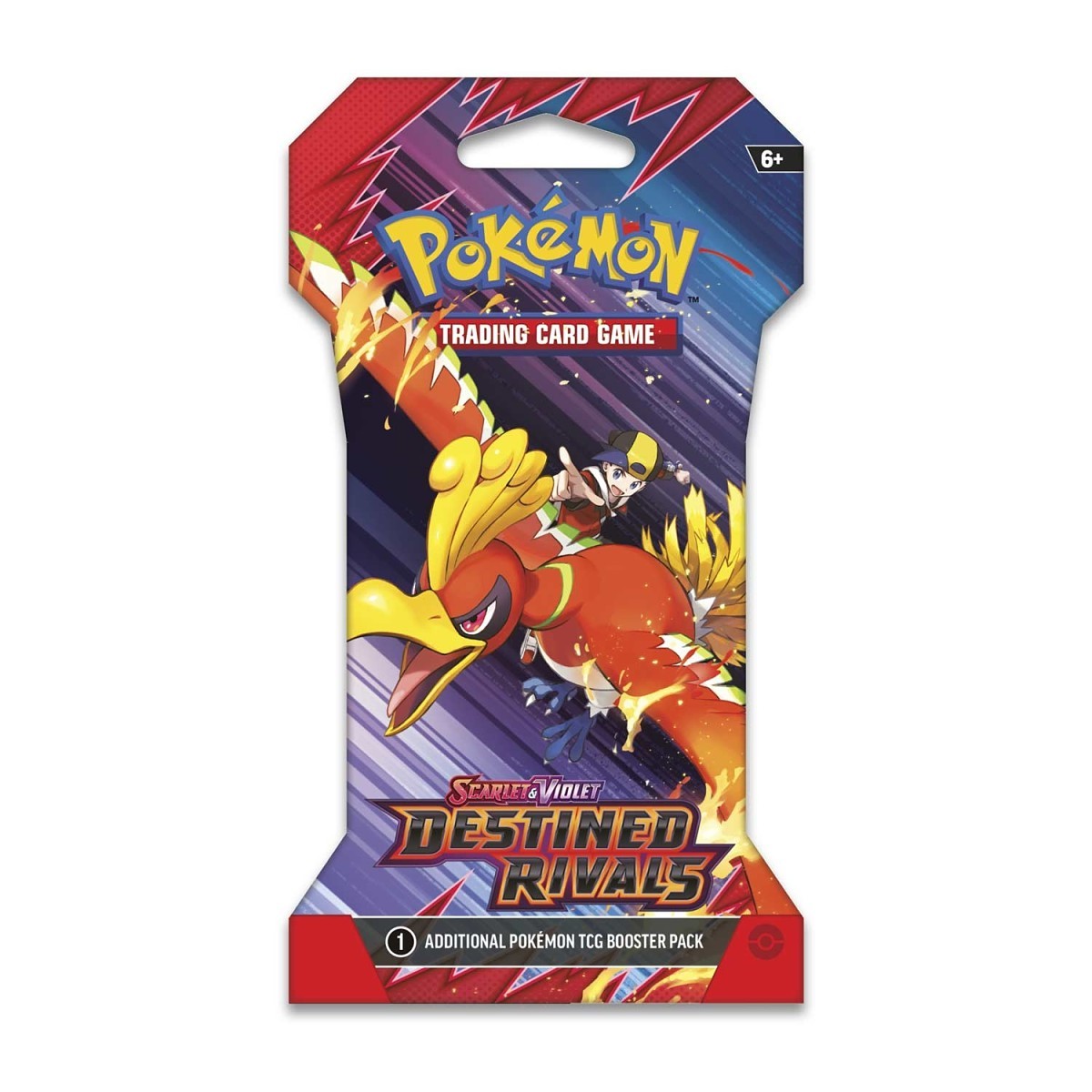 Pokemon Destined Rivals Sleeved Booster Pack (random artwork) - Sealed