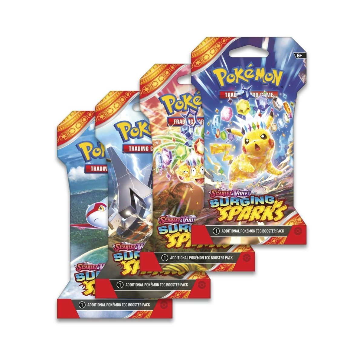 Pokemon TCG Scarlet & Violet Surging Sparks Sleeved