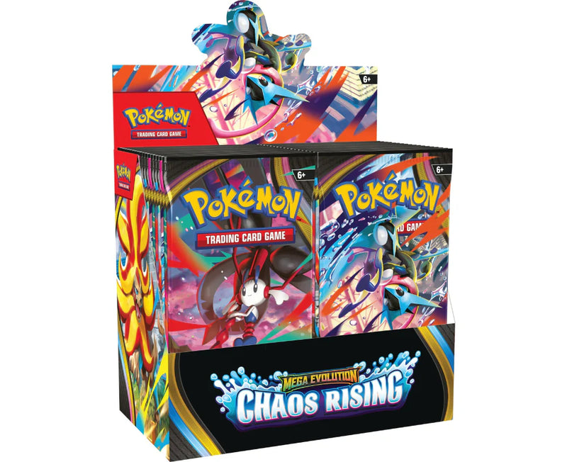 *Wave 2 PRE-ORDER* Pokemon Chaos Rising Booster Box - Sealed