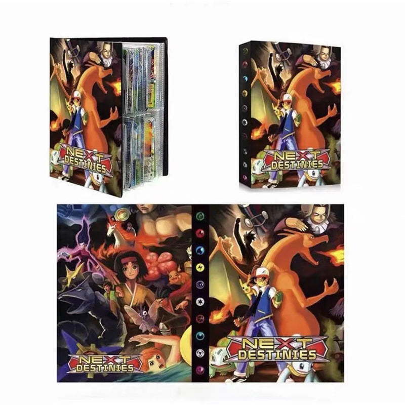 Pokemon Cards Album Book 240Pcs Card Album Creativity New Model Binder HolderCollect Card Book Collection