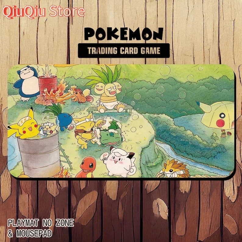 Dragonite Pokemon TCG Playmat Gaming Mouse Pad Waterproof Non-slip Desk Mat