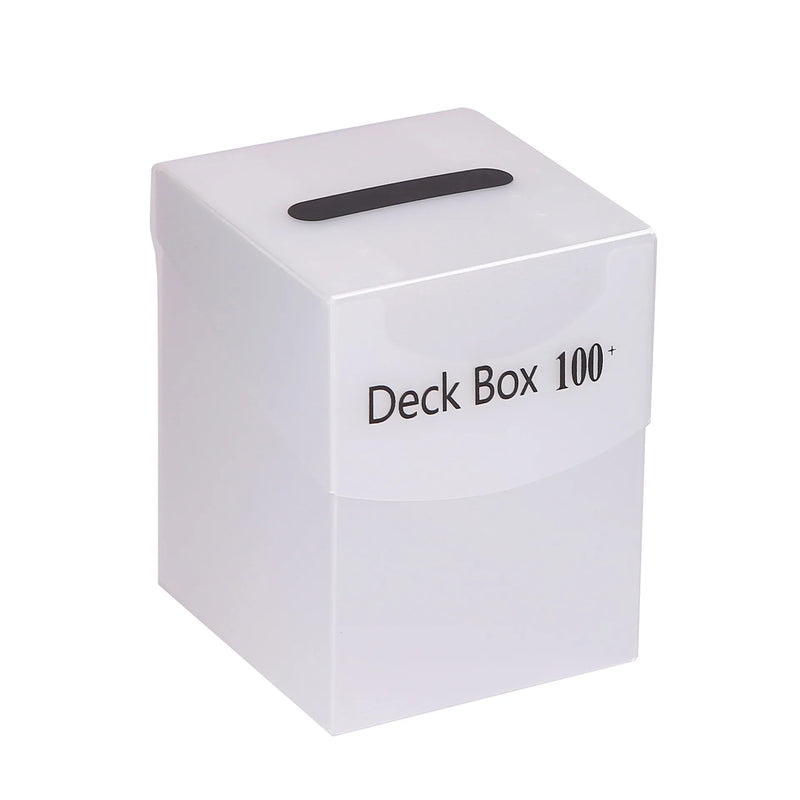 Deck Trading Cards Box for 100+ Game Baseball Card Storage Box Playing Card Carrying Case for Family Party Games Supplies