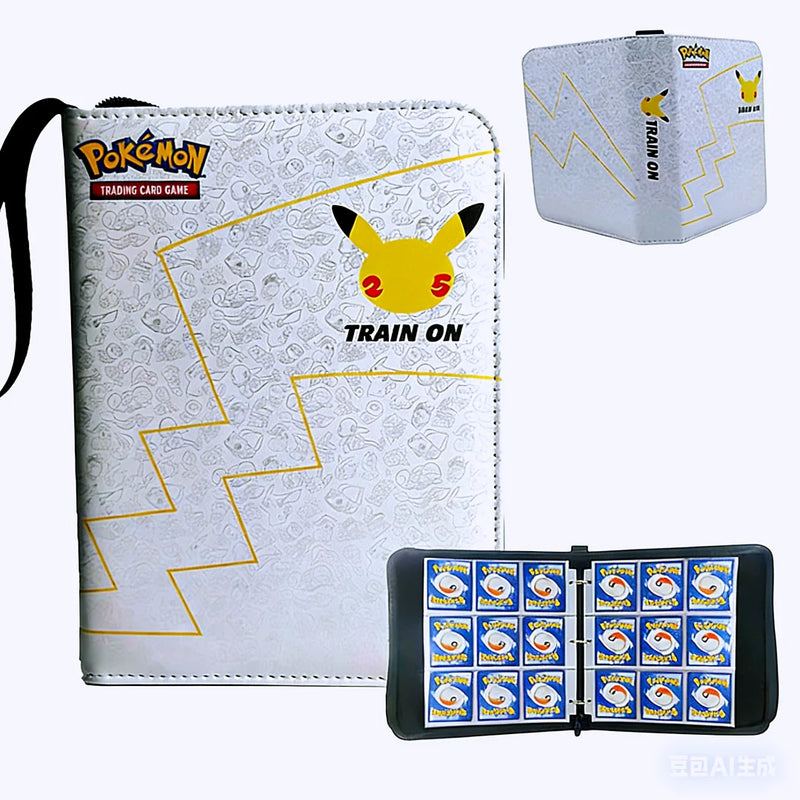 Pokemon Card Album Binder 400/900 Pockets Mewtwo Gengar Anniversary Edition Trading Card Holder Collection Storage Folder Gift