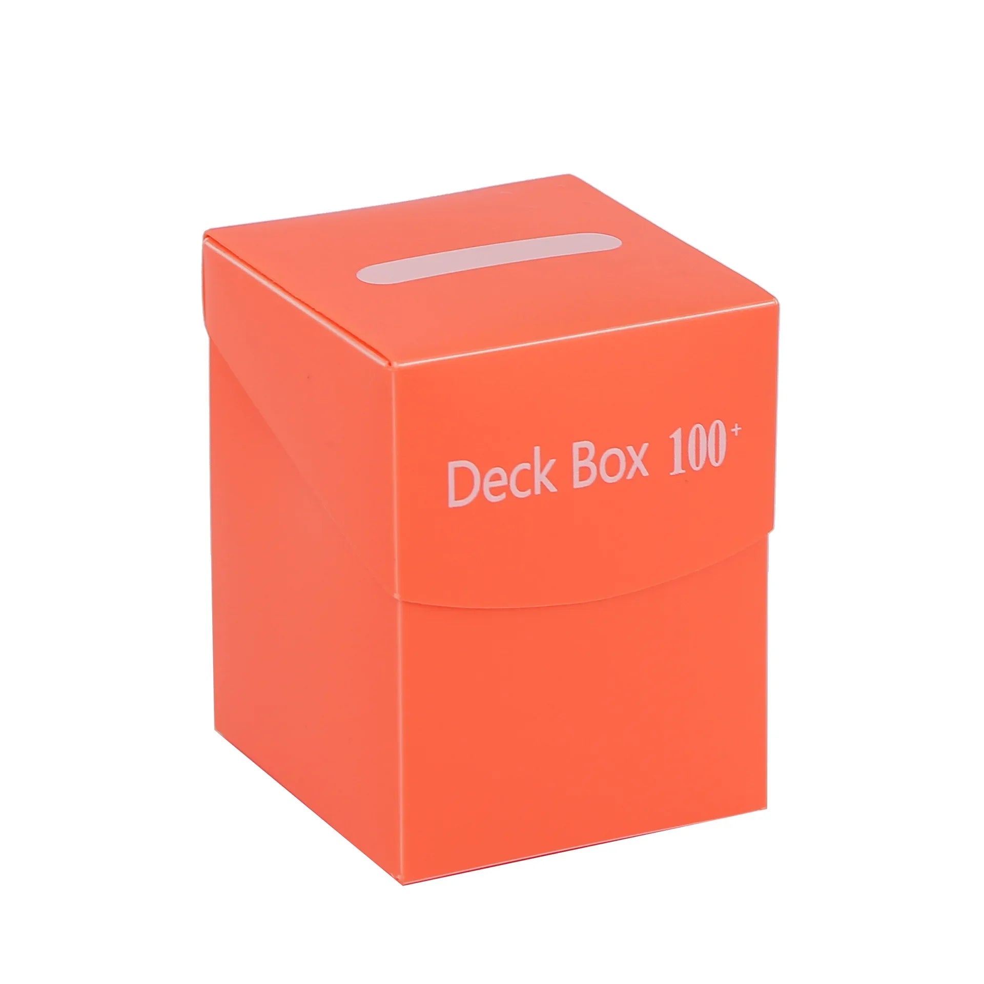 TCG Deck Box for 100+ Cards Commander Deck Holder for MTG Yugioh PKM Trading Card Storage Case with Divider for Magic Board Game