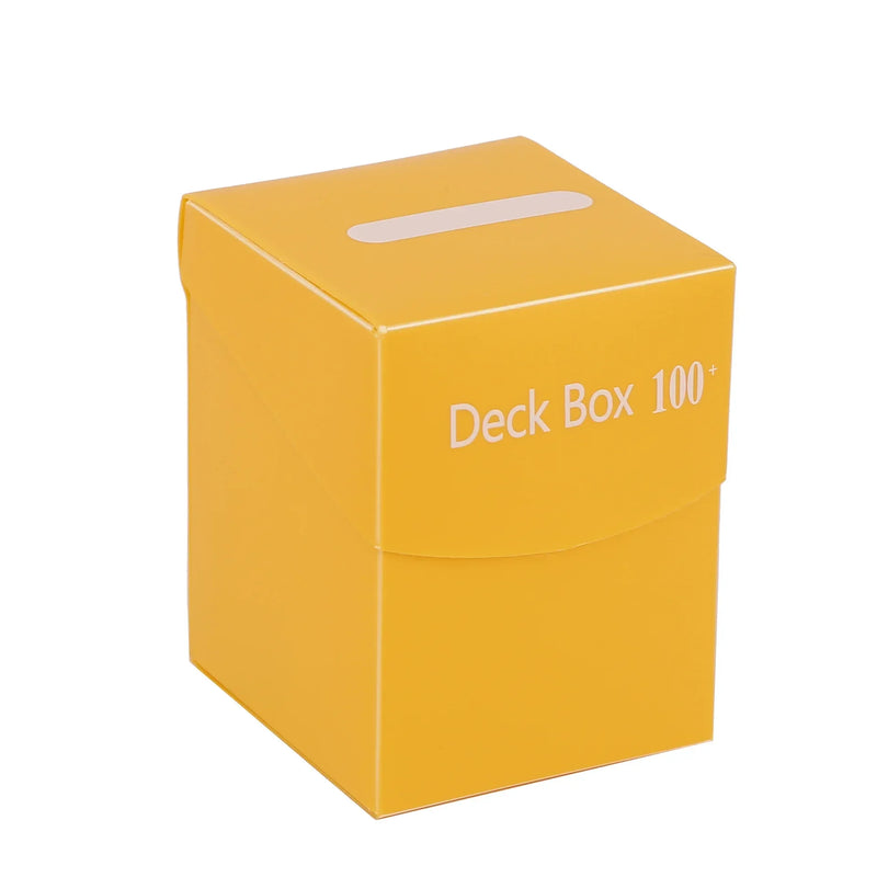 TCG Deck Box for 100+ Cards Commander Deck Holder for MTG Yugioh PKM Trading Card Storage Case with Divider for Magic Board Game
