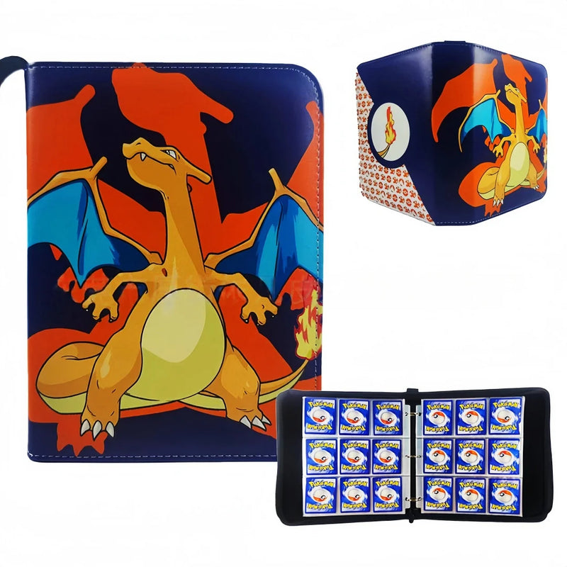 Pokemon Card Album Binder 400/900 Pockets Mewtwo Gengar Anniversary Edition Trading Card Holder Collection Storage Folder Gift