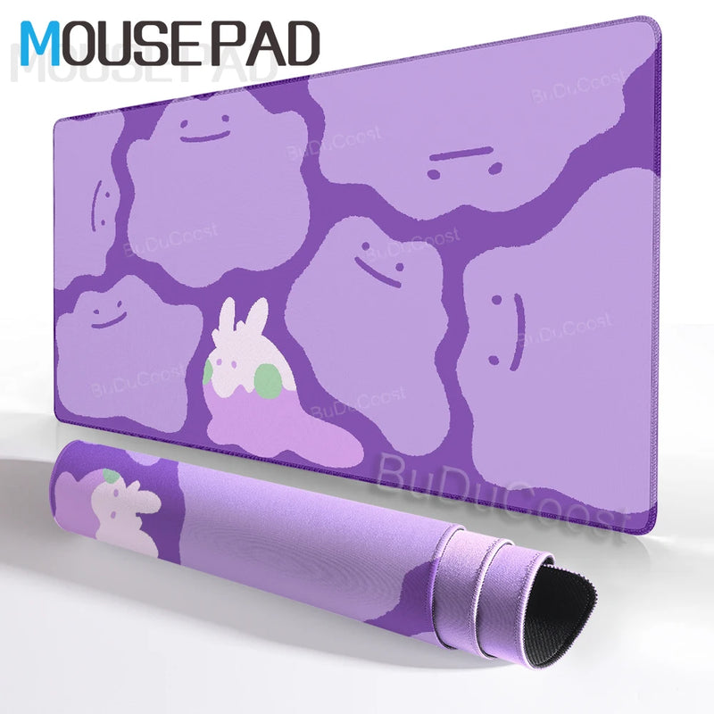 Mouse Pad Pokemon Goodra Playmat Gamer Laptop Keyboard Mousepad Rubber Desk Mat Gaming Extended Pad Pc Accessories Office Carpet