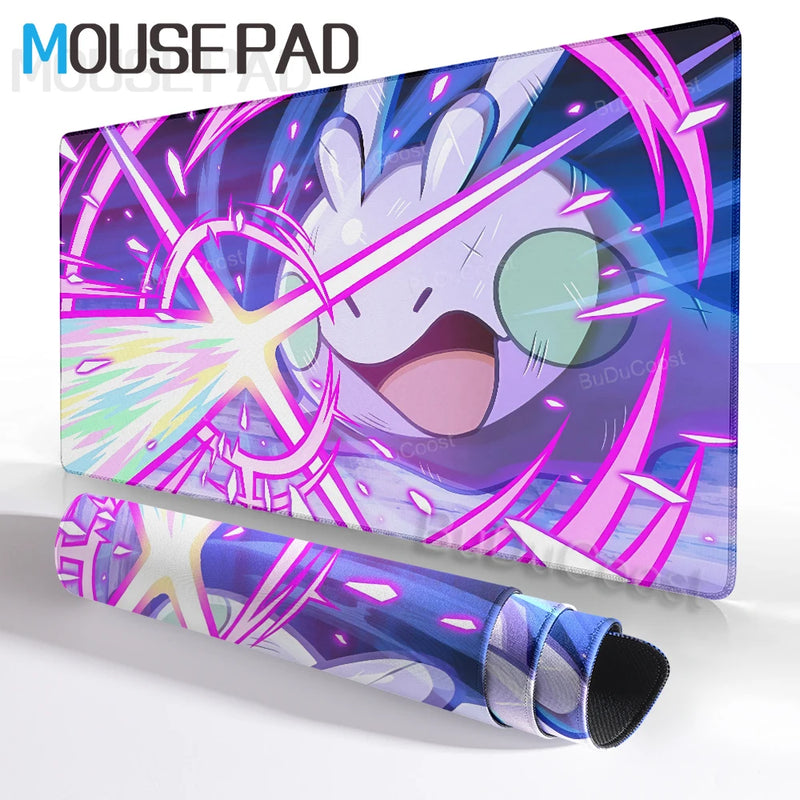 Mouse Pad Pokemon Goodra Playmat Gamer Laptop Keyboard Mousepad Rubber Desk Mat Gaming Extended Pad Pc Accessories Office Carpet