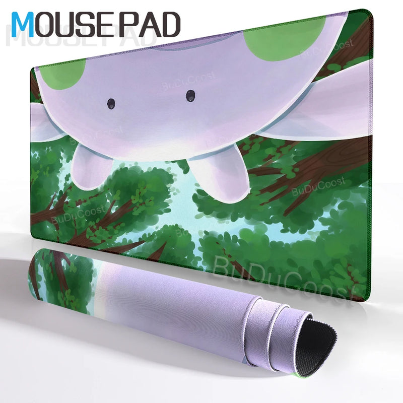 Mouse Pad Pokemon Goodra Playmat Gamer Laptop Keyboard Mousepad Rubber Desk Mat Gaming Extended Pad Pc Accessories Office Carpet
