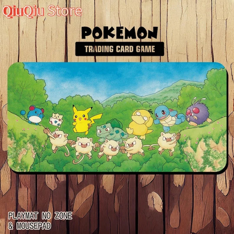 Dragonite Pokemon TCG Playmat Gaming Mouse Pad Waterproof Non-slip Desk Mat