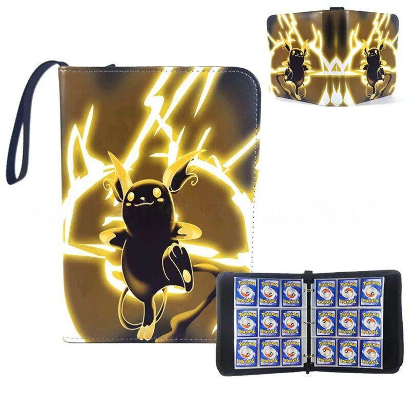 Pokemon Card Album Binder 400/900 Pockets Mewtwo Gengar Anniversary Edition Trading Card Holder Collection Storage Folder Gift