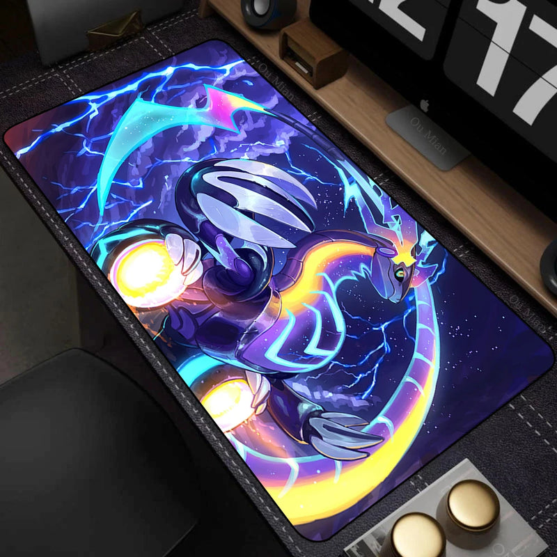 Mouse Pad Gamer XXL Mouse Mat P-pokemon Desk Mats Table of Office Carpet Gamer Natural Rubber Mice Pad Lockrand Mousepad 90x40cm