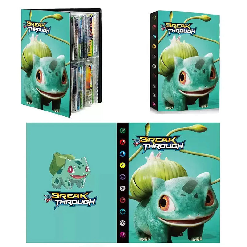 Pokemon Cards Album Book 240Pcs Card Album Creativity New Model Binder HolderCollect Card Book Collection