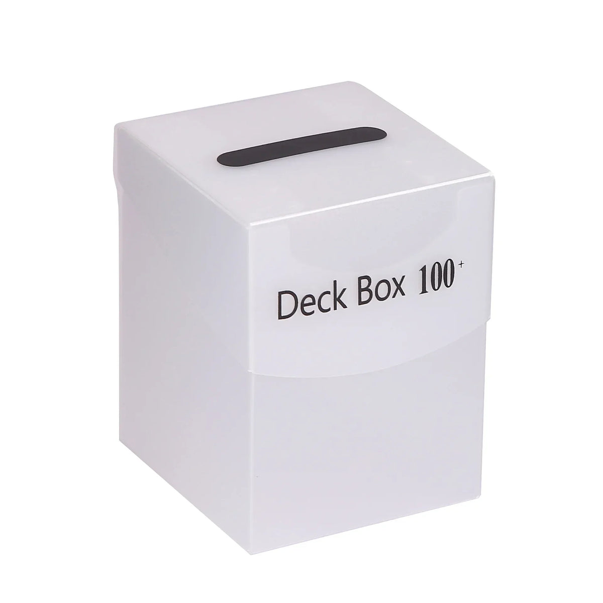 TCG Deck Box for 100+ Cards Commander Deck Holder for MTG Yugioh PKM Trading Card Storage Case with Divider for Magic Board Game