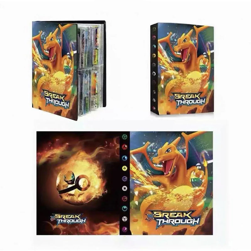 Pokemon Cards Album Book 240Pcs Card Album Creativity New Model Binder HolderCollect Card Book Collection