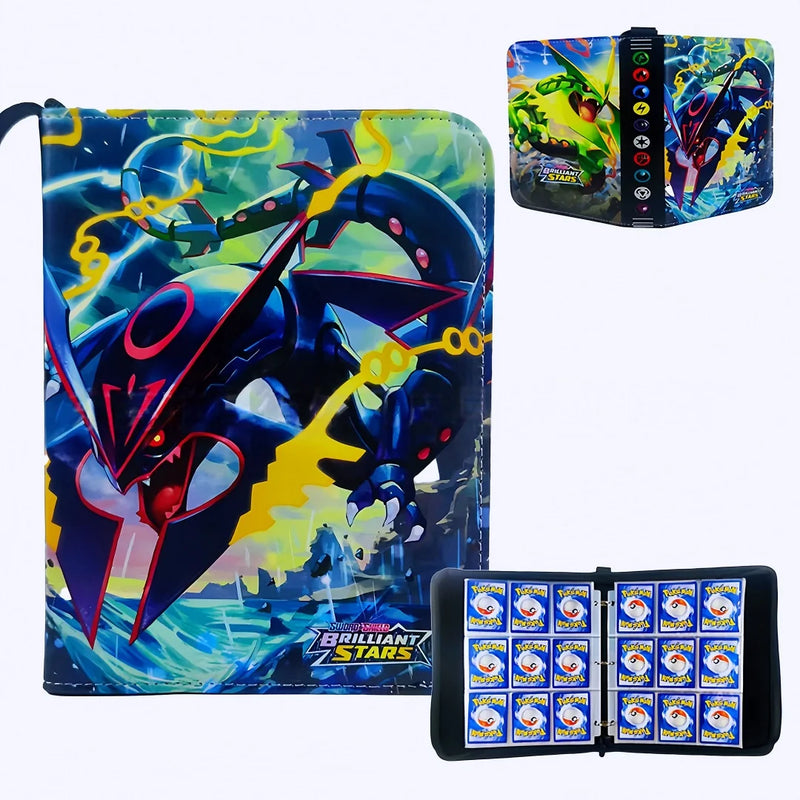 Pokemon Card Album Binder 400/900 Pockets Mewtwo Gengar Anniversary Edition Trading Card Holder Collection Storage Folder Gift