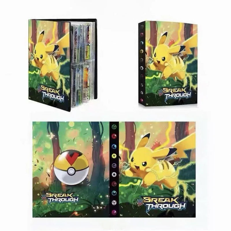 Pokemon Cards Album Book 240Pcs Card Album Creativity New Model Binder HolderCollect Card Book Collection