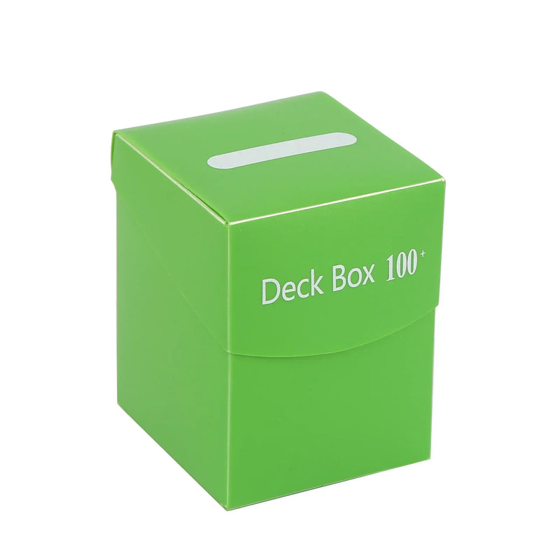 TCG Deck Box for 100+ Cards Commander Deck Holder for MTG Yugioh PKM Trading Card Storage Case with Divider for Magic Board Game