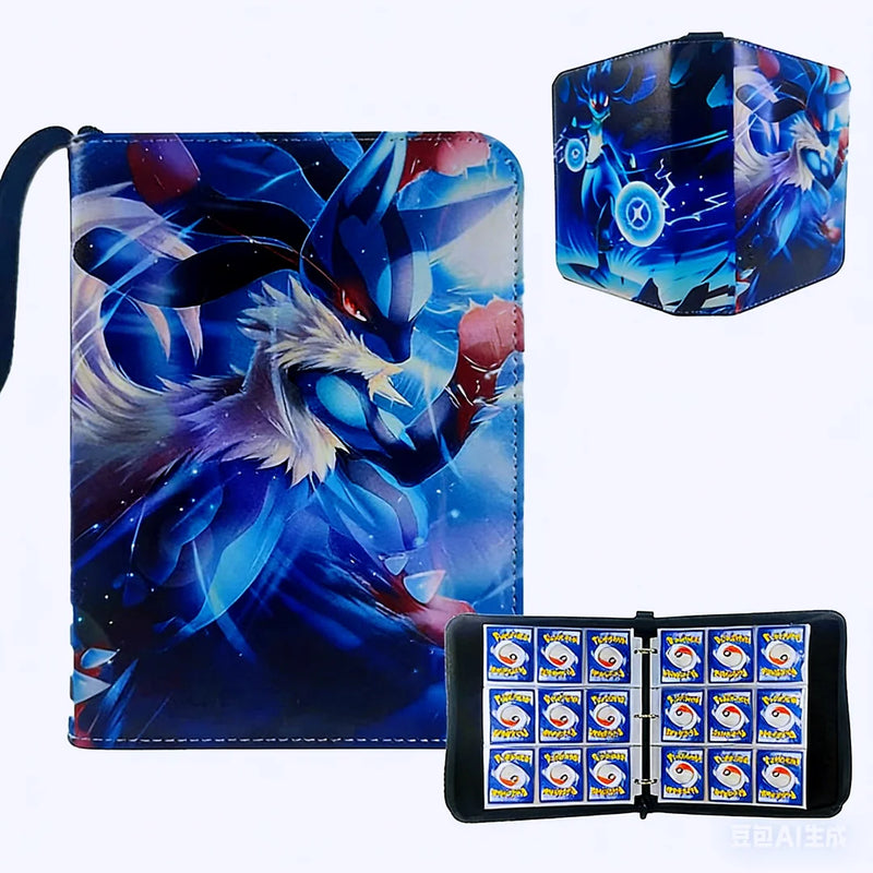 Pokemon Card Album Binder 400/900 Pockets Mewtwo Gengar Anniversary Edition Trading Card Holder Collection Storage Folder Gift
