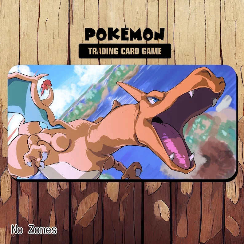 Dragonite Pokemon TCG Playmat Gaming Mouse Pad Waterproof Non-slip Desk Mat