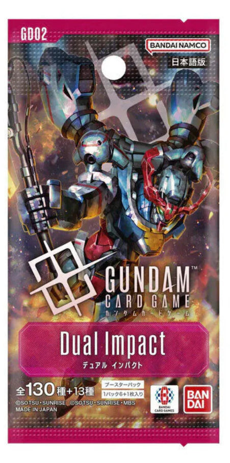 Bandai - Gundam Card Game - GD02 - Dual Impact Booster Box (Japanese