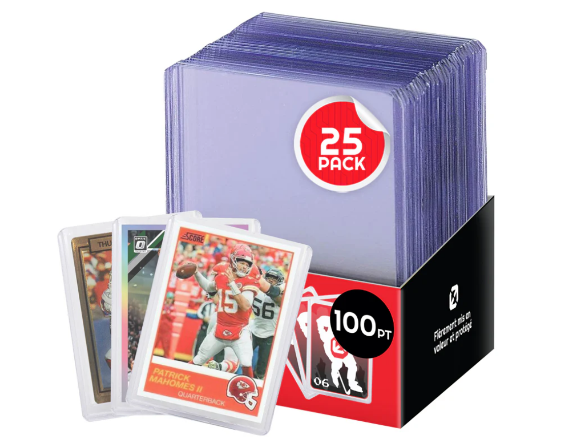 EVORETRO Top Loader 100 pt for Sport Card with Memorial 100pt