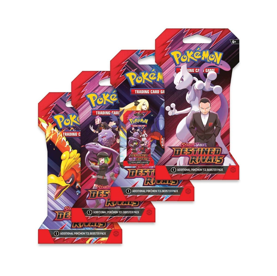 Pokemon Destined Rivals Sleeved Booster Pack (random artwork) - Sealed