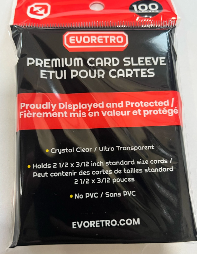 Card Sleeves for Pokemon or Sport Card Penny Sleeves -Backorder