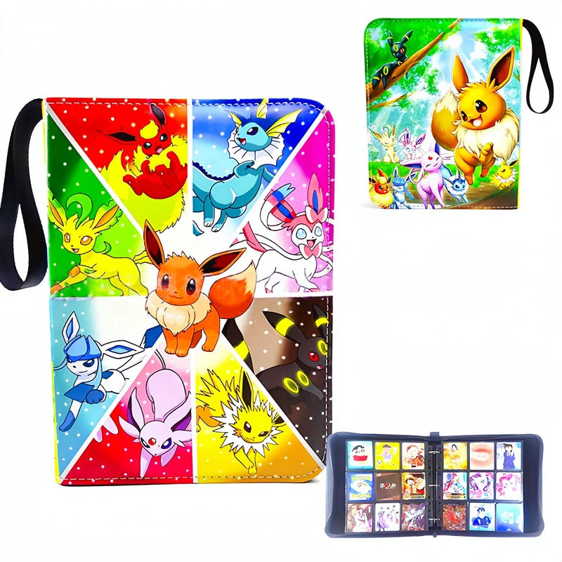 Pokemon Card Album Binder 400/900 Pockets Mewtwo Gengar Anniversary Edition Trading Card Holder Collection Storage Folder Gift