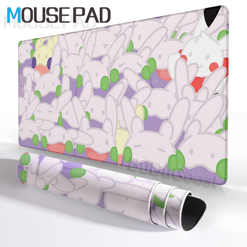 Mouse Pad Pokemon Goodra Playmat Gamer Laptop Keyboard Mousepad Rubber Desk Mat Gaming Extended Pad Pc Accessories Office Carpet