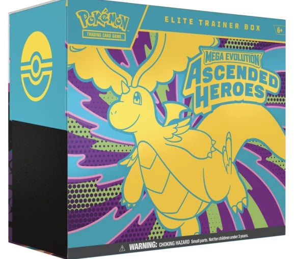 Pokemon Ascended Heroes Elite Trainer Box - Sealed
