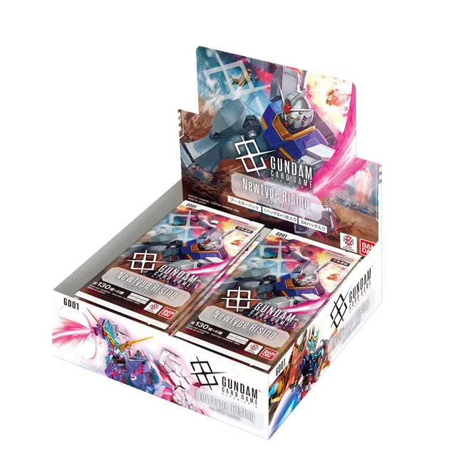 Bandai - Gundam Card Game - GD01 - Newtype Rising Booster Box (Japanese)