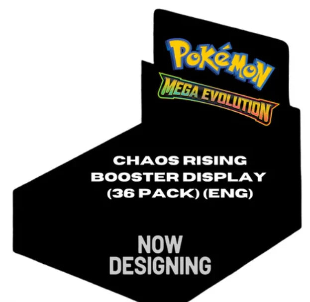 *PRE-ORDER* Pokemon Chaos Rising Booster Box - Sealed
