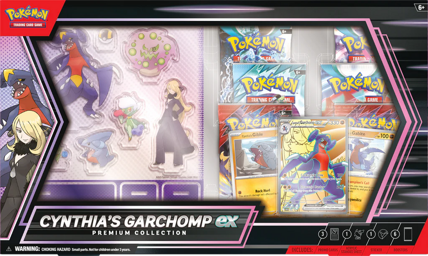 Pokemon Cynthia's Garchomp ex Premium Collection Box
