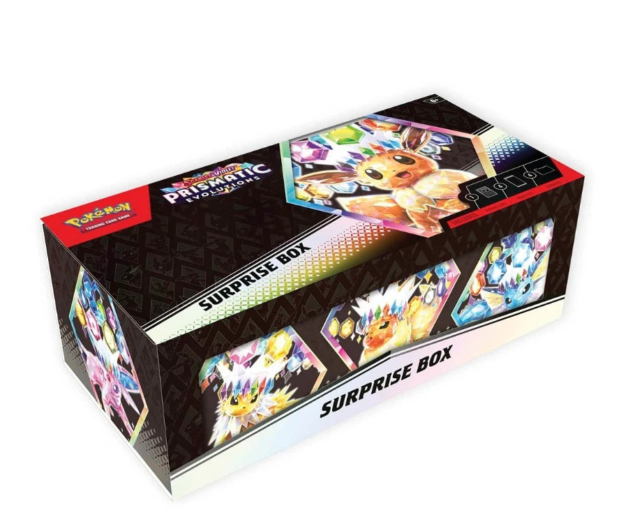 Pokemon TCG Scarlet & Violet Prismatic Evolutions Surprise Box