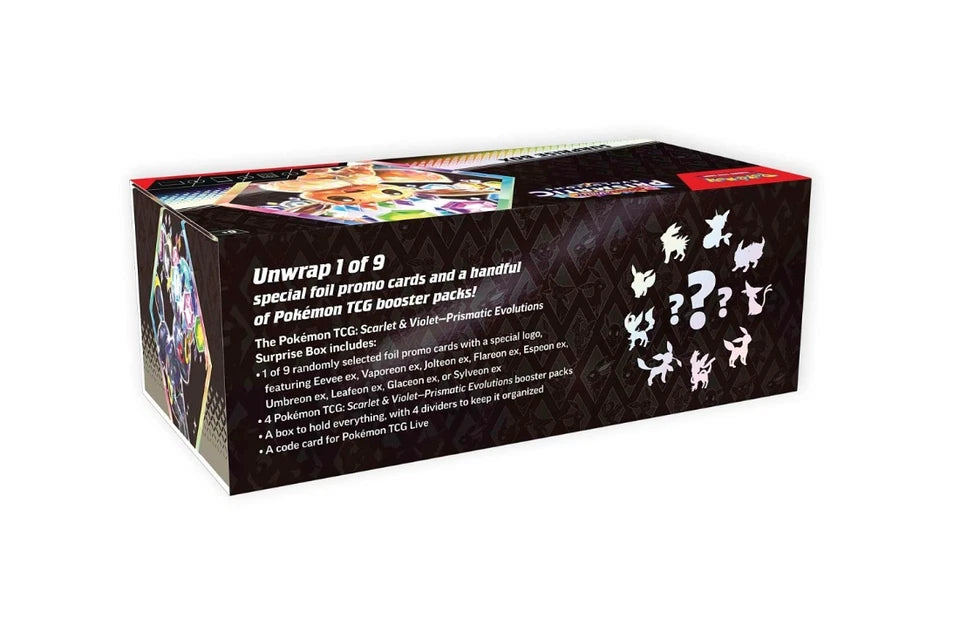 Pokemon TCG Scarlet & Violet Prismatic Evolutions Surprise Box
